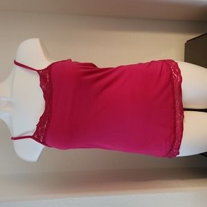 Maurice lace bottom camisole